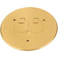 round floor box outlet cover