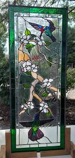 Stained Glass Hanging Panel P 313