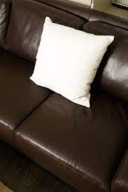 a leather sofa