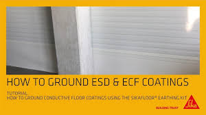 how to ground esd ecf coatings you