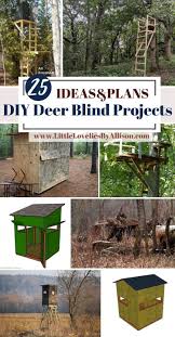 homemade deer hunting blind ideas