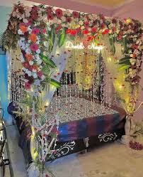 bed decoration for wedding at rs 13999