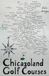 Chicagoland Golf Courses Map - Etsy