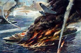 La marina degli stati uniti respinse l'attacco. Battaglia Di Midway