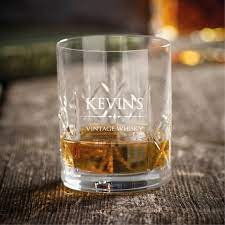 Personalised Crystal Whiskey Glass