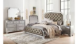 lizbeth bedroom furniture mirrored trim