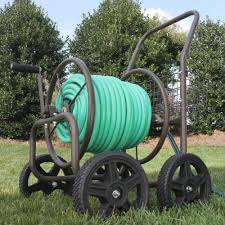 cart garden hose reel