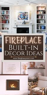 11 Simple Fireplace Built In Decorating