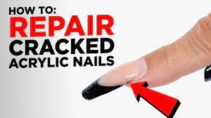 how to repair a ed acrylic nail