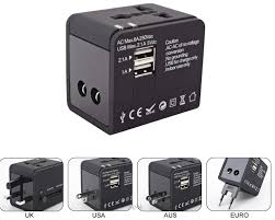 singapore cubic travel adaptor with 2