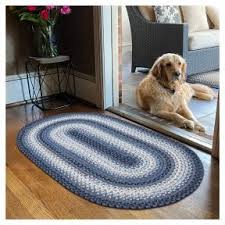 washable entryway braided rugs