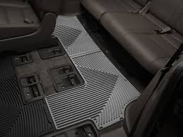 weathertech rear rubber mats gmc yukon