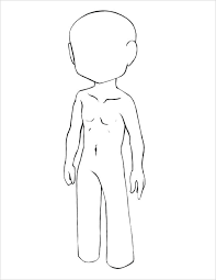 Person Outline Template Human Body Drawing Interestor Co