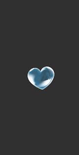 3d heart 3d black cute gray heart