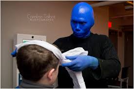 blue man group boston face painting