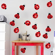 Nursery Ladybug Decal Nursery Wall