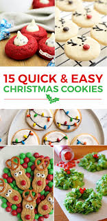 Line a large rimmed baking sheet with parchment paper. 15 Quick And Easy Christmas Cookies Love And Marriage