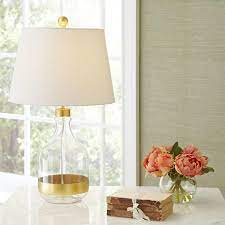Kirkland Gold Glass Table Lamps