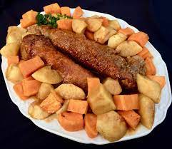 y pork tenderloin with apples and