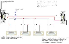 Single pole and three pole switches look the same when installed but are used for different purposes. Multiple Lights 3 Way Switch Wiring Diagram Pdf
