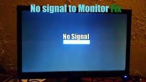 I have cycled the monitor through the inputs it has & still i am not able to get a signal. No Signal To Monitor Fix Easy Pc Fix Youtube