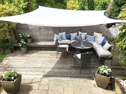The packaging said 16.5' but i wanted to see what this equated to fully spread out. Clara Sun Shade Sail White Waterproof 3 6m Square For Patio Garden Clara Shade Sails