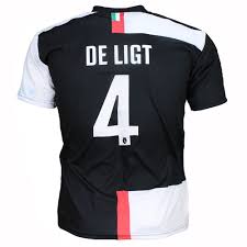 Последние твиты от remko de ligt (@deligt). Juventus Replica Matthijs De Ligt Home Football T Shirt Season 2019 2020 Black White Popmerch Com