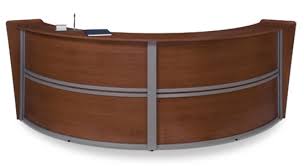 Don't leave your success to chance, let us help you make a positive statement with a new custom made reception desk. Two Person Modern Reception Desk Ofm Furniture