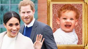 Harry and a pregnant meghan pose with son archie in a portrait taken in march of this year. See How Meghan Markle And Prince Harry S Baby Might Look Youtube