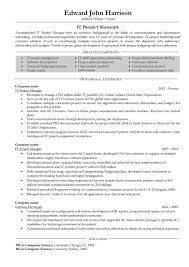 It Manager Resume Samples And Writing Guide Resumeyard