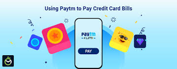 use paytm to pay your credit card bills
