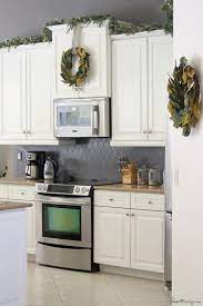 above kitchen cabinet decor what to do