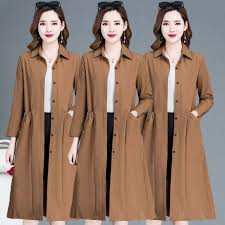 Women S Trench Coat Korean Version