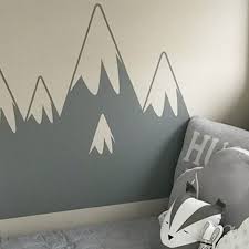 Mountain Wall Sticker Made In