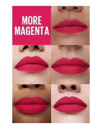 magenta lips for women by maybelline