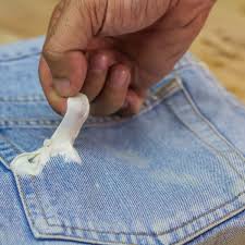 remove gum from clothes