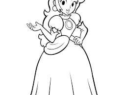 You can find here 2 free printable coloring pages of princess peach. Printable Princess Peach Coloring Pages Coloring Home