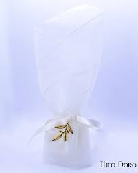 white orthodox favors bobonieres with