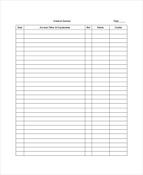 Ledger Paper Template 7 Free Word Pdf Document Download Free