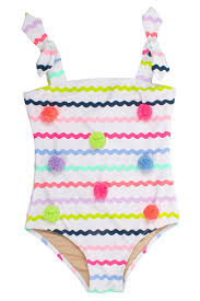 Shade Critters Multicolor Rick Rack 1pc Swimsuit