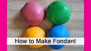 making homemade fondant in minutes
