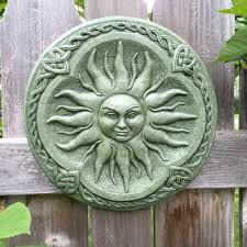Celtic Sun Goddess Garden Art Sculpture