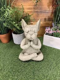 Stone Garden Meditating Sitting French