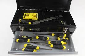 performax tool box with tools