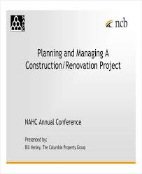 home renovation project plan templates