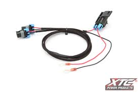 The light bar wiring harness has two copper coated ring terminals for. Polaris Rzr Plug And Play Fang Light Wiring Harness Xtc Power Products