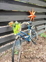Old Bicycle Garden Planter Modern On