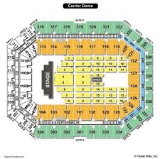 carrier dome seating chart seating