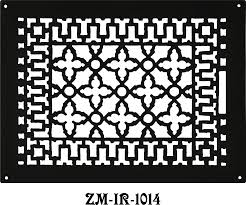 cast iron floor ceiling or wall grille