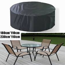 Waterproof Round Patio Set Cover Large